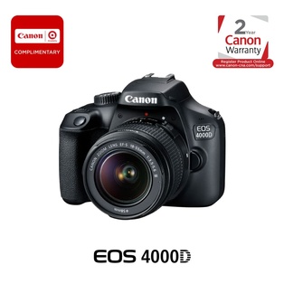 Canon EOS 4000D (Rebel T7) DSLR Camera with 18-55mm Lens